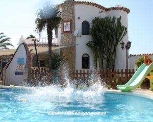 Gran Chalet individual con piscina privada cerca de la playa